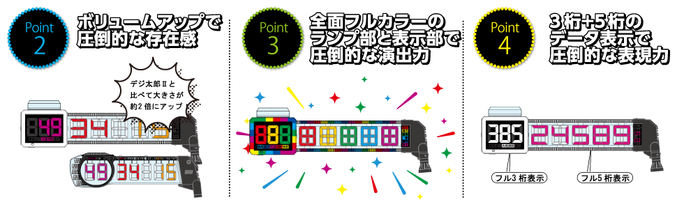 ボリュームアップで圧倒的存在感！