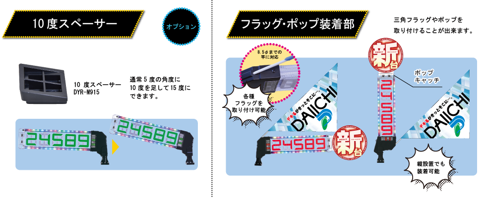 １０度スペーサー